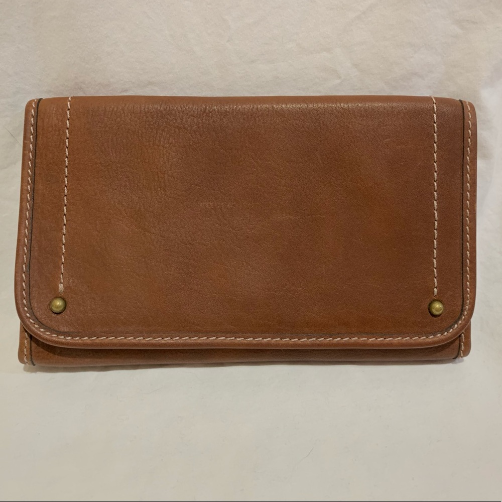 BANANA REPUBLIC Ashbury Wallet Brown Leather